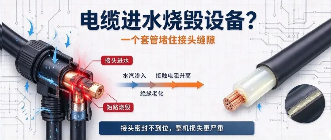 电缆进水烧毁设备 防水套管密封防护