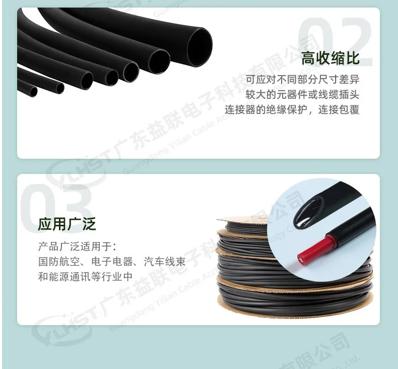 军标带胶双壁热缩管的应用场景有哪些? 示意图