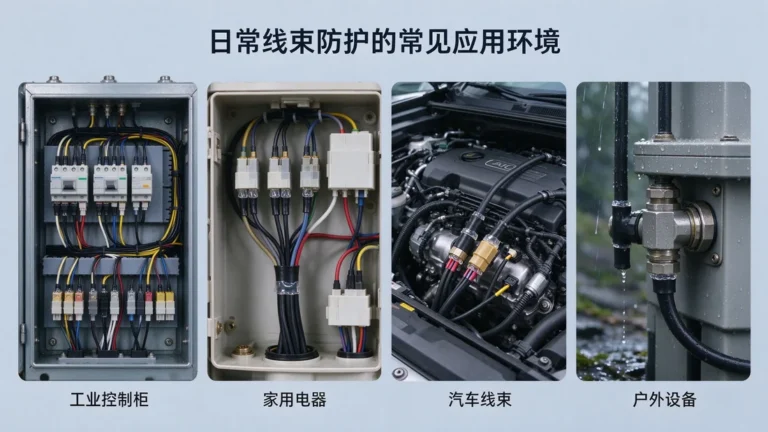 日常线束防护用哪种热缩管？军标双壁含胶热缩管实用解析