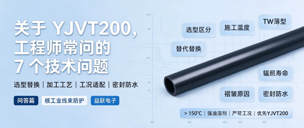 YJVT200 氟橡胶热缩管|工程师 7 个常见技术问题答疑 示意图