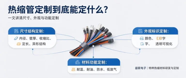 热缩管定制到底能定什么？｜特种热缩套管定制全解析
