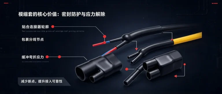 益联 MS 模缩套 | 模缩套与普通热缩管工程选型解析