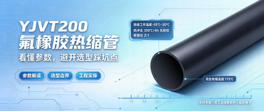 YJVT200 氟橡胶热缩套管｜参数解读与选型避坑指南 示意图
