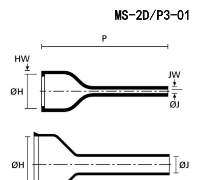 MS-2D/P3 结构示意图