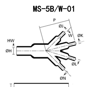MS-5B/W 结构示意图