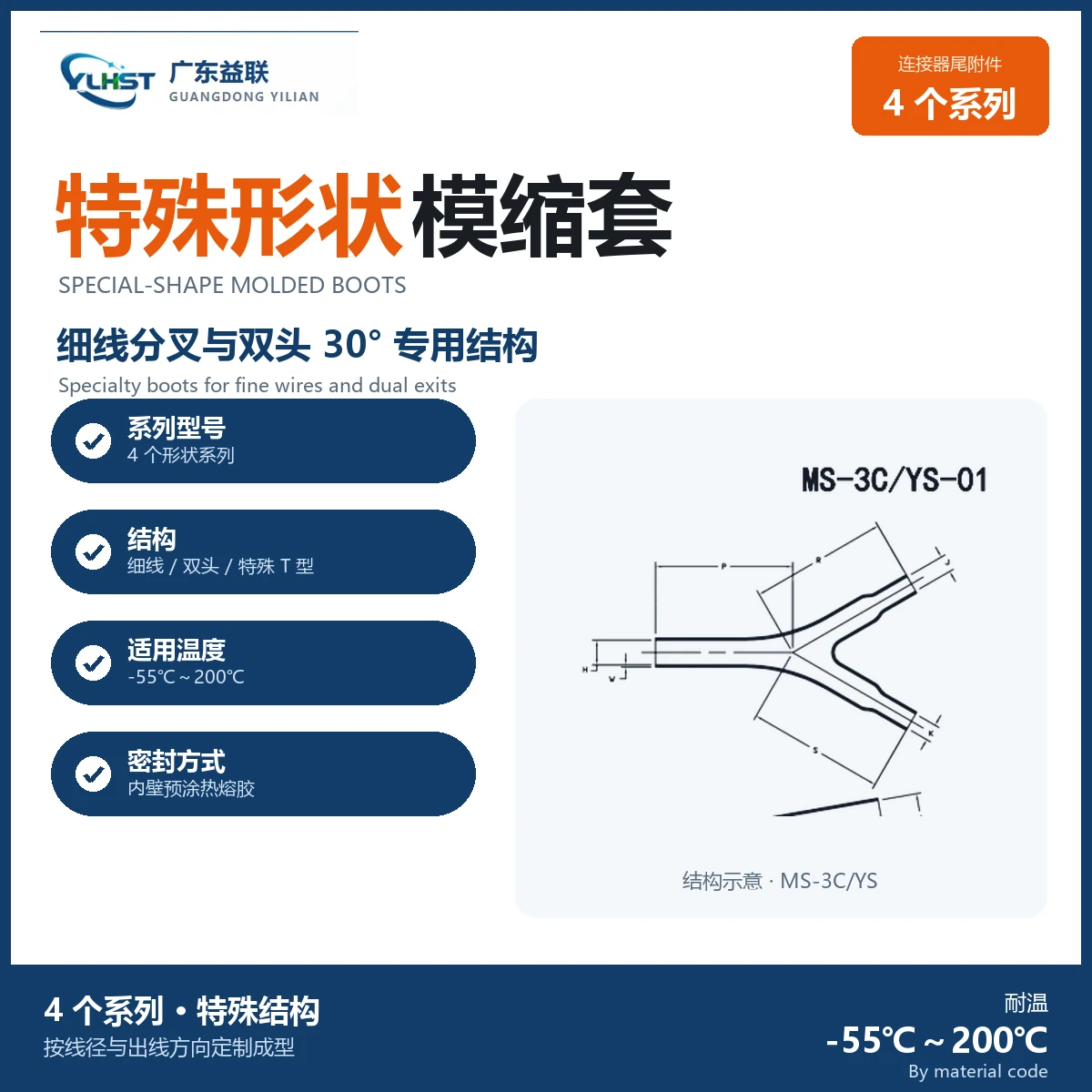 MS 特殊形状模缩套(3C/YS · YC · T · TS)