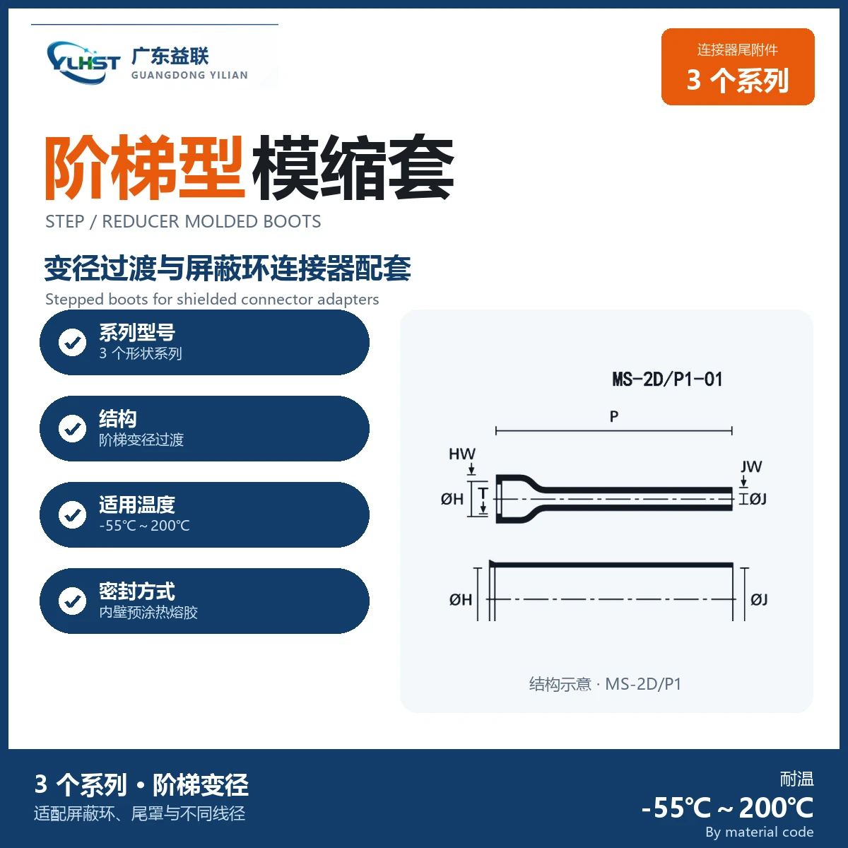 MS 阶梯型模缩套(2D/P1 · P2 · P3)